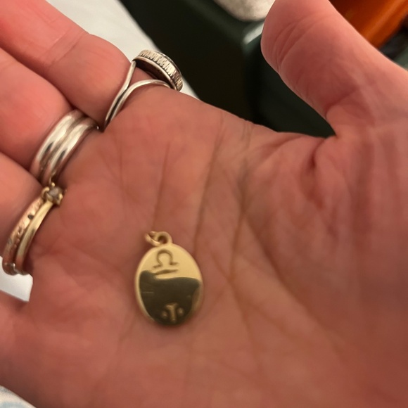 Solid Gold Celestial Talon Charm - Picture 4 of 5